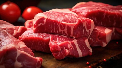 fresh raw meat beef for sirloin steak ,Bio fresh steak,Raw beefsteaks