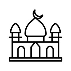 taj mahal vector