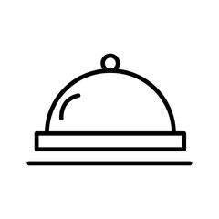 restaurant cloche icon