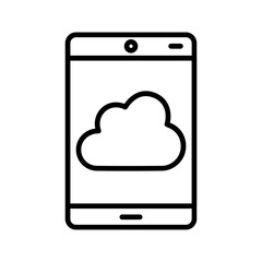 cloud computing concept illustration