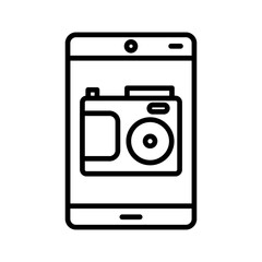 camera vector icon 