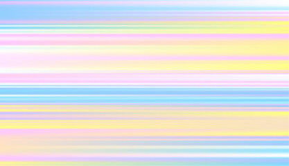 Abstract defocused horizontal background with horizontal smooth blurred lines. Vector texture
