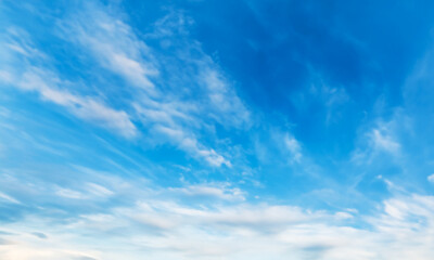 natural blue sky with clouds