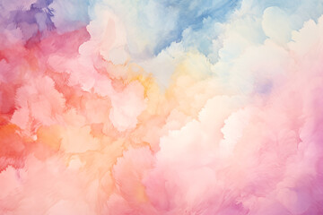Abstract Pastel Watercolor Gradient Background. Soft pastel watercolor gradient background suitable for design use.