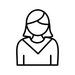 Business Women Vector Icon