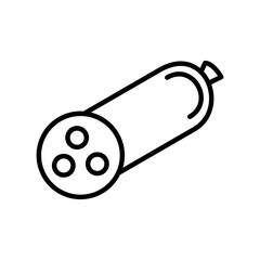 Salami Vector Icon