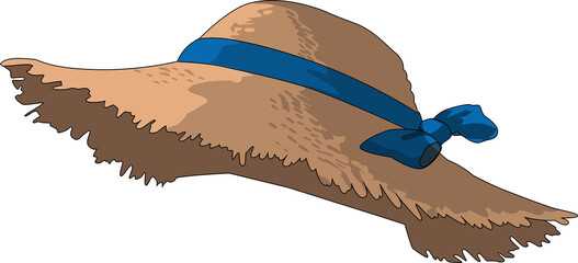 麦わら帽子（straw hat）