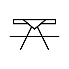 Picnic Table Vector Icon