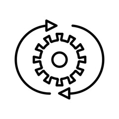 Conversion-Setting Vector Icon