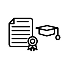 Graduation Vector Icon