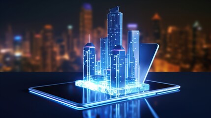 Wireless Internet Network Communication Technology. Global Business Growth, Social Media, and Home Entertainment Use.