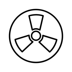 Radiation Vector Icon