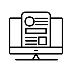 Content Production Vector Icon