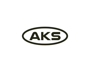 AKS logo design vector template