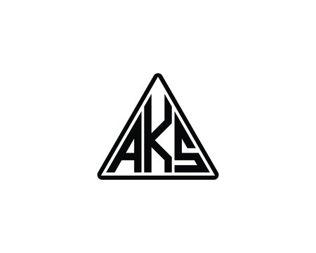 AKS logo design vector template