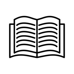 Textbook Vector Icon
