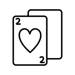 Playing Cards Vector Icon