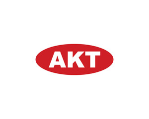 AKT logo design vector template