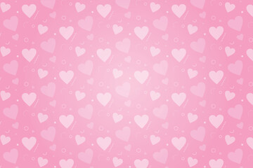 Heart pattern, Valentine's Day seamless pattern, Valentine's Day background.