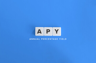 APY, Annual Percentage Yield in Banking.