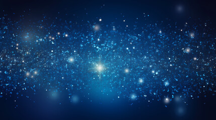 Obraz premium Abstract glitter lights background. Blurred bokeh effect