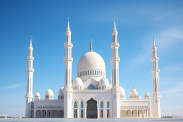 Fototapeta na wymiar A majestic mosque 