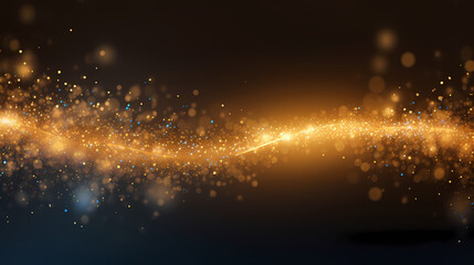 Abstract glitter lights background. Blurred bokeh effect