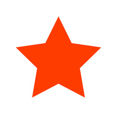 Obraz premium Orange star