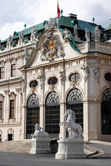 Fototapeta na wymiar Architecture in the city of Vienna, 