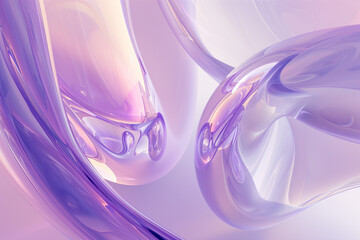 Glass with colorful patterns and reflections. abstract background with bubbles