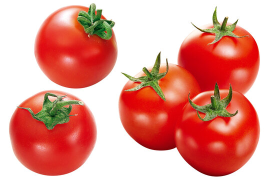 composi&ccedil;&atilde;o de tomates vermelhos maduros isolado em fundo transparente
