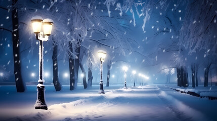 Snowflake background, snowflake border, winter holiday background, soft colors and dreamy atmosphere