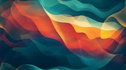 Multi layers color texture 3D papercut layers in gradient vector banner. Carving art. Cover layout material design template. Abstract realistic papercut decoration textured with cardboard wavy layers - obrazy, fototapety, plakaty
