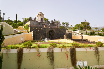 View of the Masonic Pantheon that houses the remains of Diego de Ponte del Castillo.