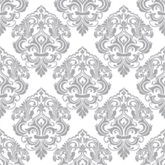 Foto op Plexiglas Seamless floral ornament on background. Wallpaper pattern,Royal damask wallpaper pattern design © arti