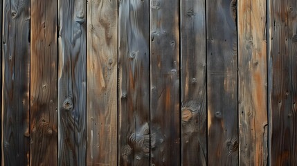 Close up shot of nature plank wood texture. Wallpaper background. Brown design. Generative ai 