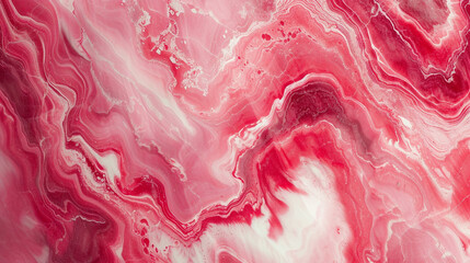 Red and pink marble background