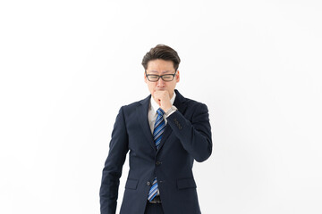 苦悩するビジネスマン