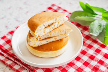 おやつのホットケーキサンド