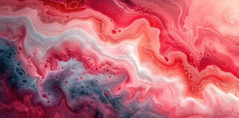 pink and white marble background, in the style of pastel dreamscapes, light red, shaped canvas, luminous colors, marbleized, hinchel or, poured 