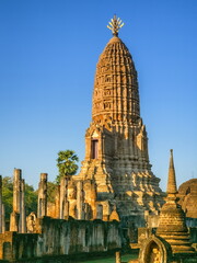 Wat Phra Sri Rattana Mahathat Rajaworavuharn temple in Si Satchanalai historical park, Thailand - 720417313