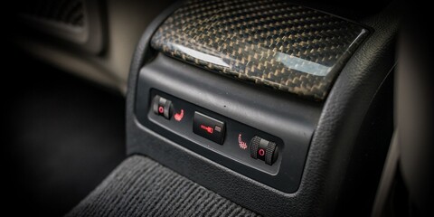 Heated seat controls