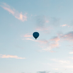 hot air balloon in sky