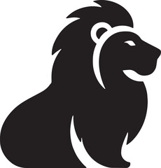 Regal Profile: Lion Silhouette