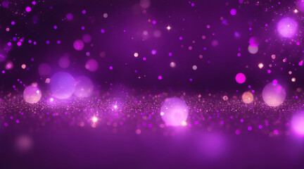 Obraz premium Purple bokeh abstract light background