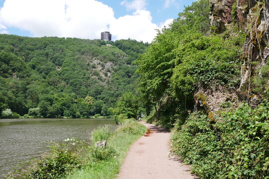 Aussichtsturm Baumkronenpfad Saarschleife