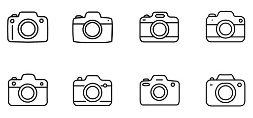 set of type of the camera