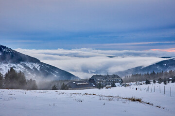Zima w górach- Winter in the mountains