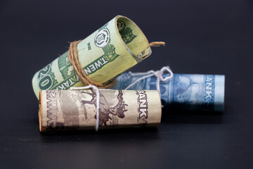 Bangladesh bank note currency or banknotes of bangladesh, taka or money