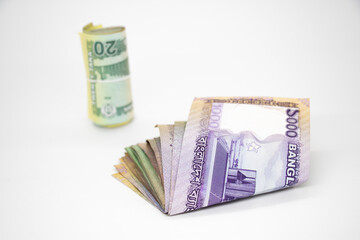 Bangladesh bank note currency or banknotes of bangladesh, taka or money